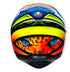 Casco Cerrado De Moto Agv K1 Izan Amarillo/ Naranja Ece22.06
